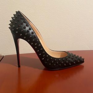 Real christian louboutin heels with spikes